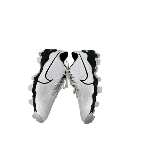 Nike Men's 11 Alpha Huarache Keystone 4 RM Baseball Cleats Black/White Sports - Picture 8 of 9